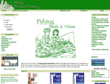 Tablet Screenshot of fishingbooksandvideos.com